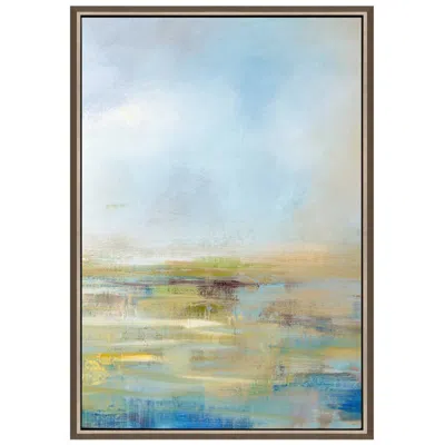 Paragon Horizon Ii 39"w X 57"h Transitional Canvas