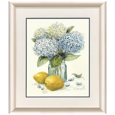 Paragon Hydrangea Lemons 1 24"w X 28"h Framed Art