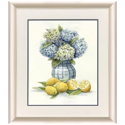 Paragon Hydrangea Lemons 2 24"w X 28"h Framed Art