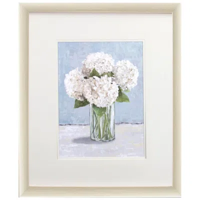 Paragon Hydrangeas In Vase I 21"w X 25"h Framed Art