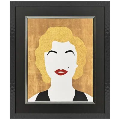 Paragon Icon Blonde Bombshell 24"w X 28"h Framed Art