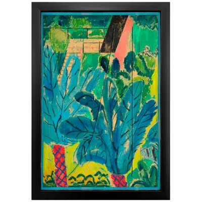 Paragon Into The Canyon 23"w X 33"h Framed Art In Multi