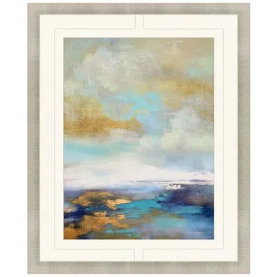 Paragon Iridescence 27"w X 33"h Contemporary Framed Art