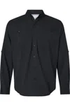 Paragon Kitty Hawk Performance Long Sleeve Fishing Shirt In Black