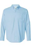 Paragon Kitty Hawk Performance Long Sleeve Fishing Shirt In Blue