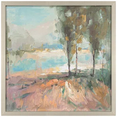 Paragon La Riviere 37"w X 37"h Framed Art