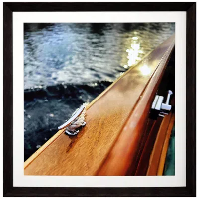 Paragon Lake Life Iv 43" Square Exclusive Giclee Framed Wall Art