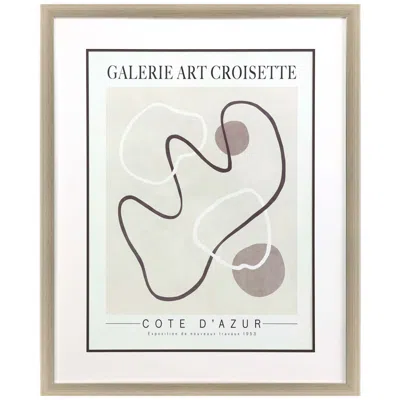 Paragon Les Fossiles 34"w X 42"h Framed Art