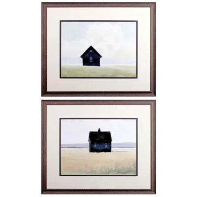 Paragon Lonely Landscape 36" Wide 2-piece Framed Wall Art Set