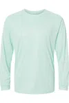 Paragon Long Islander Performance Long Sleeve T-shirt In Green