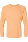 Paragon Long Islander Performance Long Sleeve T-shirt In Pink