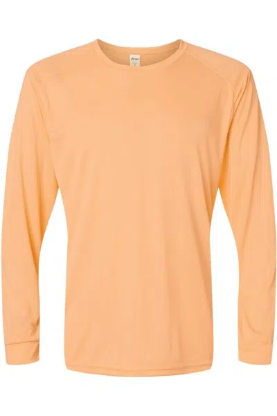 Paragon Long Islander Performance Long Sleeve T-shirt In Pink
