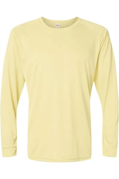 Paragon Long Islander Performance Long Sleeve T-shirt In Yellow