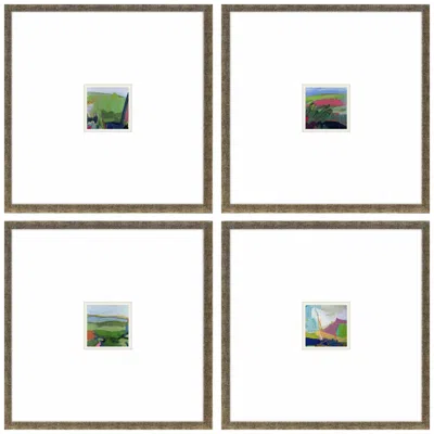 Paragon Maker Of All Things 17"w X 17"h Framed Art Set Of 4 In Multi