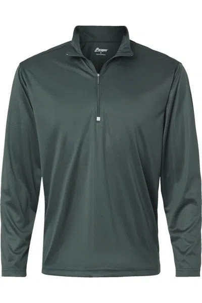 Paragon Malibu Performance Quarter-zip Pullover In Grey