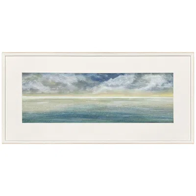 Paragon Marine Mist Ii 45"w X 21"h Framed Art