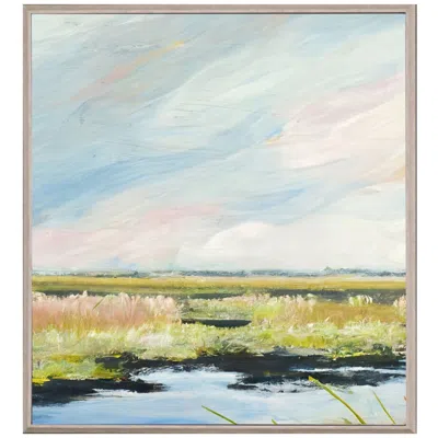 Paragon Marshlands I 26"w X 29"h Non-glass Framed Art