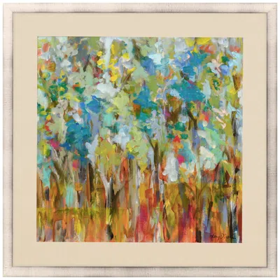 Paragon Meditations In Nature 39"w X 39"h Framed Art