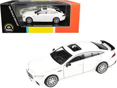 Paragon Mercedes-amg Gt 63 S With Sunroof Diamond White 1/64 Diecast Model Car By
