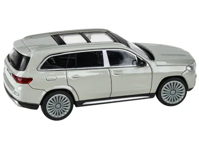 Paragon Mercedes-maybach Gls 600 Nardo Gray With Sunroof 1/64 Diecast Model Car By  Models