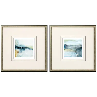 Paragon Misty Distance 26"w X 26"h Framed Art Set Of 2 In Multi