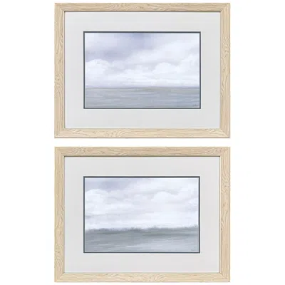 Paragon Misty Plain 27"w X 21"h Transitional Framed Art Set Of 2