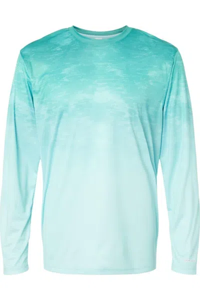 Paragon Montauk Oceanic Fade Performance Long Sleeve T-shirt In Multi
