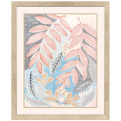 Paragon Nature's Perfect Tapestry 29"w X 35"h Framed Art In Multi