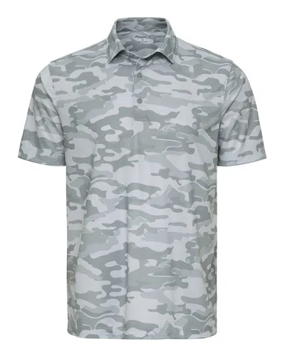 Paragon Newport Camo Polo In Grey