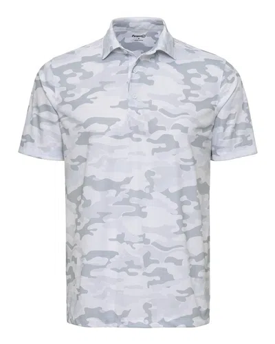 Paragon Newport Camo Polo In White