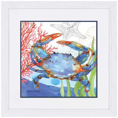 Paragon Oceana Crab 2 36"w X 36"h Framed Art