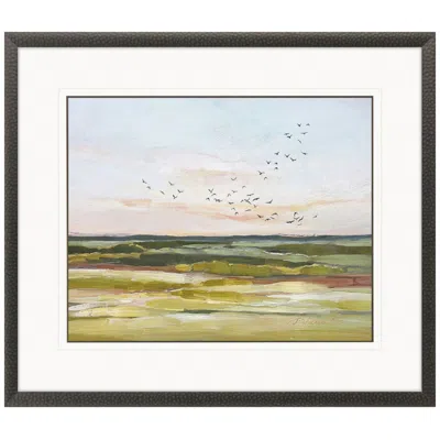 Paragon Overhead 43"w X 37"h Framed Art In Multi