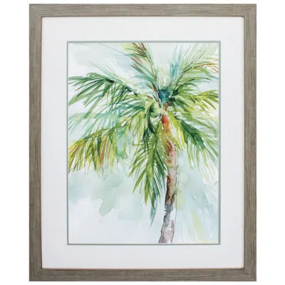 Paragon Palm Breezes Ii 27"w X 33"h Framed Art