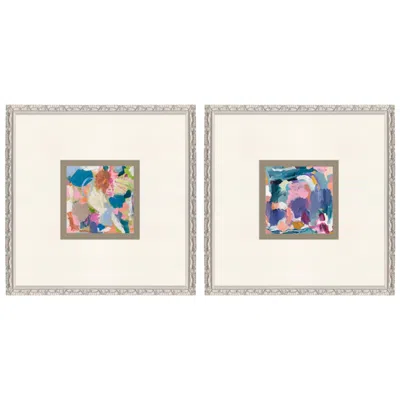 Paragon Peacemaker 22"w X 22"h Framed Art - Set Of 2 In Multi