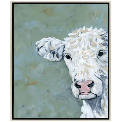Paragon Peekaboo Cow 30"w X 36"h Canvas Art