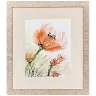 Paragon Perfect Poppies I 28"w X 32"h Framed Wall Art
