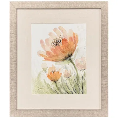 Paragon Perfect Poppies Ii 28"w X 32"h Framed Wall Art