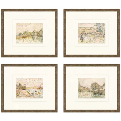 Paragon Petite Landscapes 17" Wide 4-piece Framed Wall Art Set