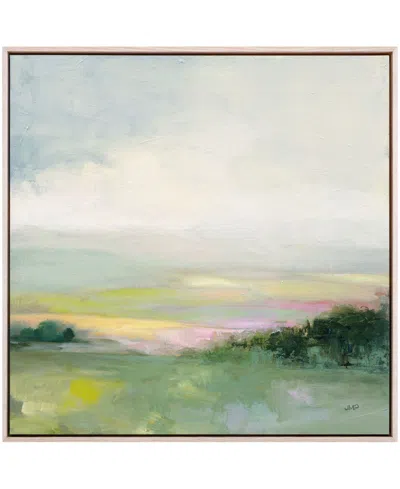 Paragon Picture Gallery Glowing Valley Canvas In Green