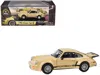 Paragon Porsche 911 Carrera Rsr 3.0 Sahara Beige With Black Stripes 1/64 Diecast Model Car By In Multi