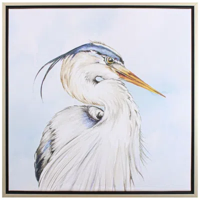 Paragon Portrait Of Nature I 30" Square Framed Canvas Wall Art