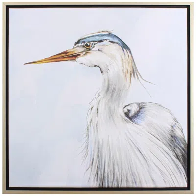 Paragon Portrait Of Nature Ii 30" Square Framed Canvas Wall Art