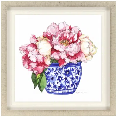 Paragon Pretty Petals I 32" Square Framed Wall Art