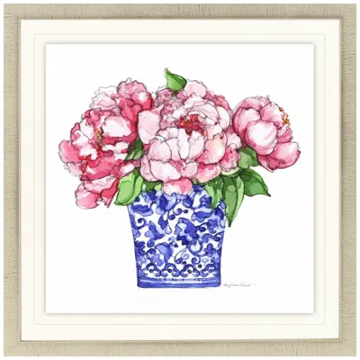 Paragon Pretty Petals Ii 32"w X 32"h Framed Art In Multi