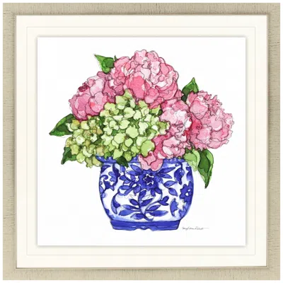 Paragon Pretty Petals Iii 32"w X 32"h Framed Art