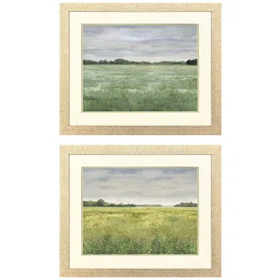 Paragon Quiet Meadow Ii 34"w X 28"h Framed Art - Set Of 2
