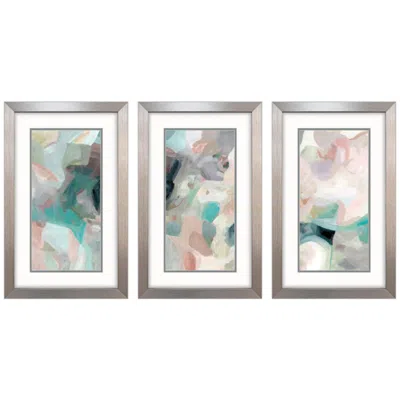 Paragon Reflected Somewhere 20"w X 32"h Framed Art - Set Of 3 In Multi