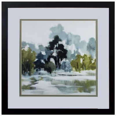 Paragon Reflections 30"w X 30"h Framed Art In Black