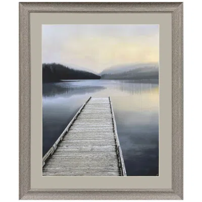 Paragon Reflective Aurora 27"w X 33"h Modern Framed Art