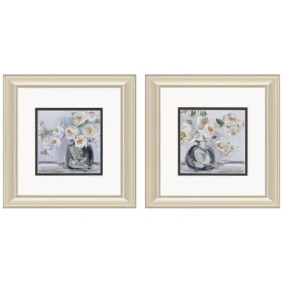 Paragon Rendition Rhapsody 12"w X 12"h Transitional Framed Art Set Of 2